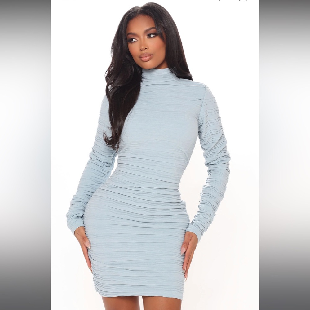 I’m so wavy mini dress
